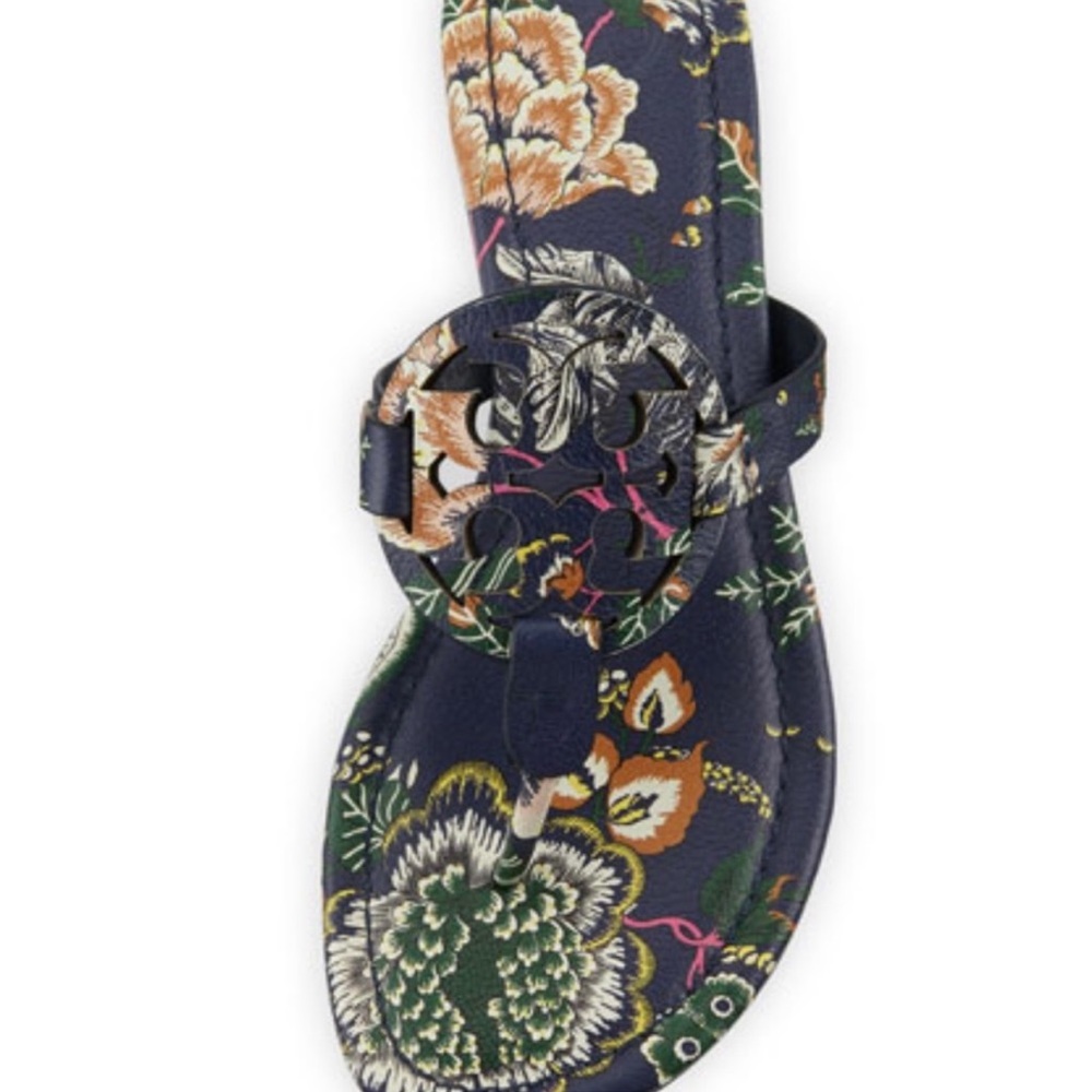 Tory Burch Printed miller sandal size 6.5